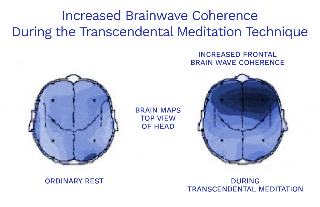 transcendental meditation brain waves